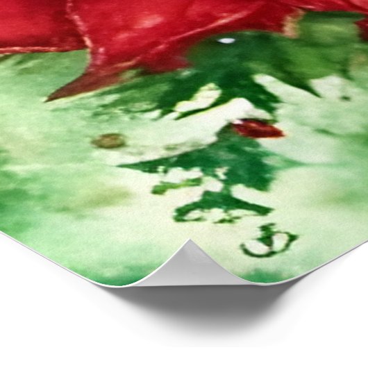 Poster Unicorne de Noël (Coin)