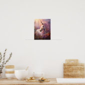 Poster Unicorne enchantée (Cuisine)