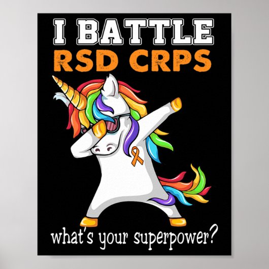 Poster Unicorne I Battle Rsd Crps Sensibilisation (Devant)