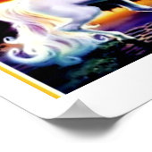 Poster Unicorne magique (Coin)