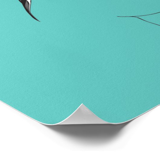 Poster Unicorne numérique (Coin)