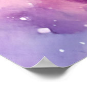 Poster Unicorne Purple Mane (Coin)