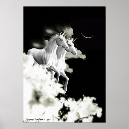 Poster Unicorne rêve (Devant)