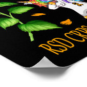 Poster Unicorne Tournesol RSD Sensibilisation à la RPS (Coin)