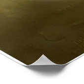 Poster Unicorne violette brillante (Coin)