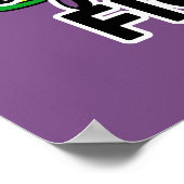 Poster Unicornes Magique Fictititive Funny (Coin)