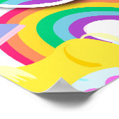 Poster Unicorns et Rainbows The Poster! (Coin)