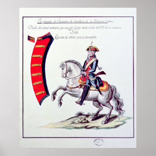 Poster Uniforme des volontaires (Devant)