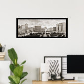 Poster Union Carré San Francisco CA Photo 1910 (Bureau à domicile)