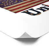 Poster Union de la guerre civile Un magnifique drapeau de (Coin)