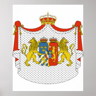 Poster Union entre la Suède et la Norvège, Norvège