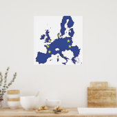 Poster Union européenne (Cuisine)
