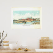 Poster Union Iron Works à San Francisco (1801A) (Cuisine)