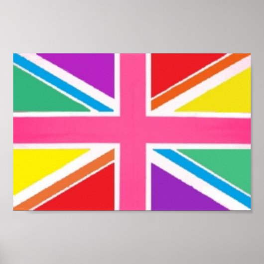 Poster Union Jack (Devant)