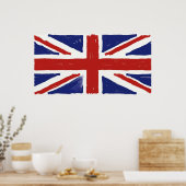 Poster Union Jack (Cuisine)