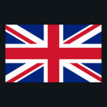 Poster Union Jack britannique<br><div class="desc">Le drapeau de l'Union de la Grande-Bretagne en rouge patriotique,  blanc et bleu. Saviez-vous - bien que communément appelé "Union Jack",  le nom actuel est le "drapeau de l'Union". On l'appelle l'Union Jack uniquement lorsqu'il part d'un bateau.</div>