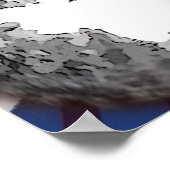 Poster union jack flag cabine téléphonique couronne kitty (Coin)