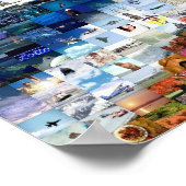 Poster Union Jack Montage (Coin)