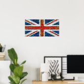 Poster Union Jack Montage - Standard (Bureau à domicile)