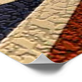 Poster Union Jack personnalisé (Coin)