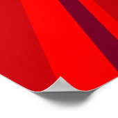 Poster Union Jack rouge (Coin)