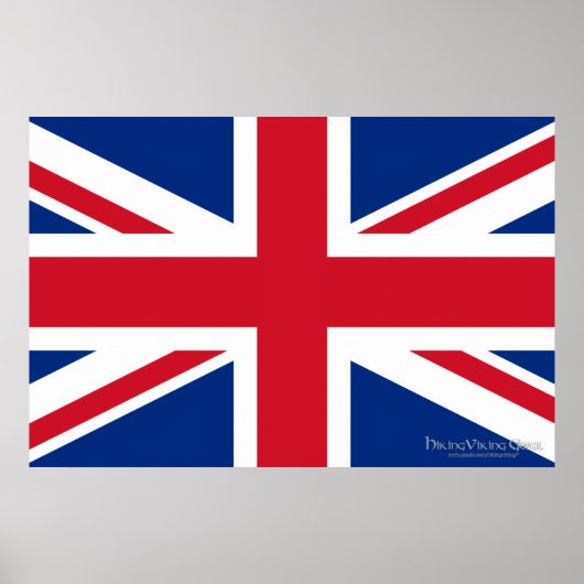 Poster Union Jack Royaume-Uni (Devant)