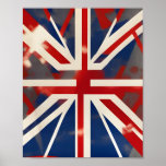 Poster Union Jack, Style Pop Art<br><div class="desc">Union Jack,  Style Pop Art</div>