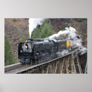 Poster Union Pacific 844 Keddie Wye