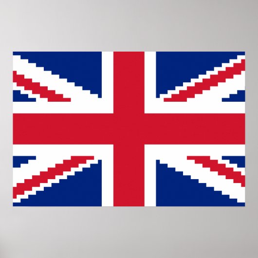 Poster Union Pixel Jack 8 bits (Devant)