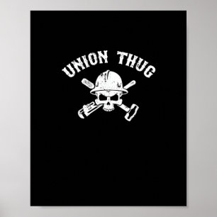 Poster Union Solide Et Solidarité Sloth - Union Thug