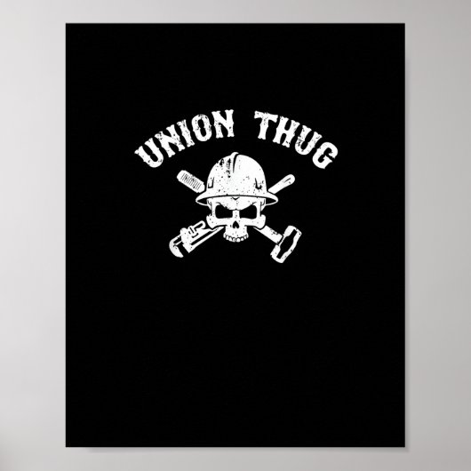 Poster Union Solide Et Solidarité Sloth - Union Thug (Devant)