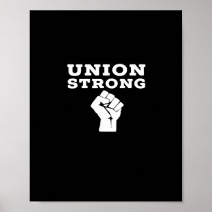 Poster Union Solide Solidarité Classique