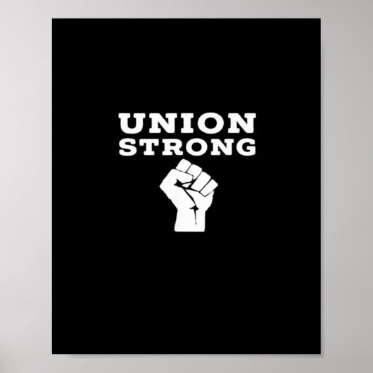 Poster Union Solide Solidarité Classique (Devant)
