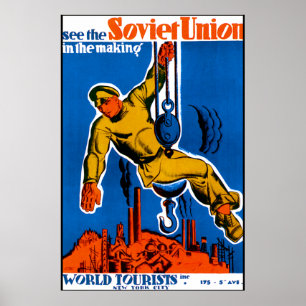 Poster Union soviétique