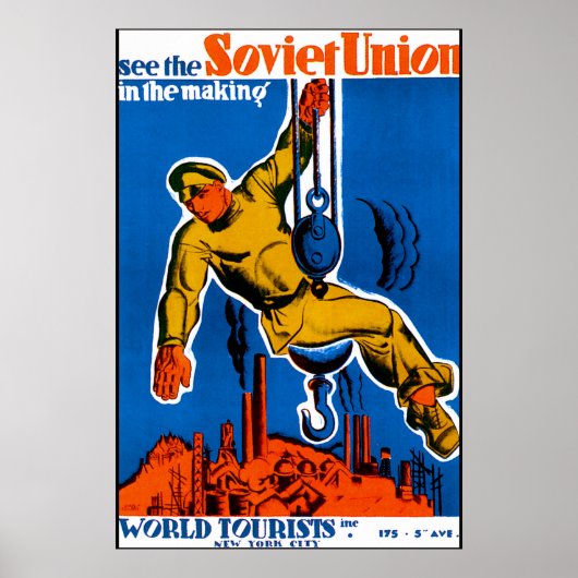 Poster Union soviétique (Devant)