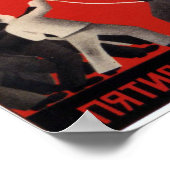 Poster Union soviétique Propagande 1933 (Coin)