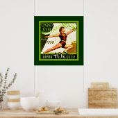 Poster Union Soviétique ~ URSS ~ CCCP ~ Timbre de poste (Cuisine)