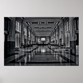 Poster Union Station Kansas City Missouri MO Canvas Impri
