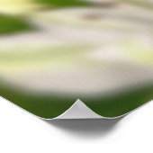 Poster unique à fleurs (Coin)