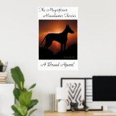 Poster unique de Manchester Terrier (Bureau à domicile)