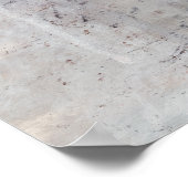 Poster Unique gris moderne minimaliste art abstrait Poste (Coin)