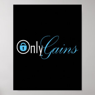 Poster Uniquement Gains Fitness Studio 1