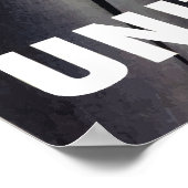 Poster Unis Nous sommes forts (Coin)