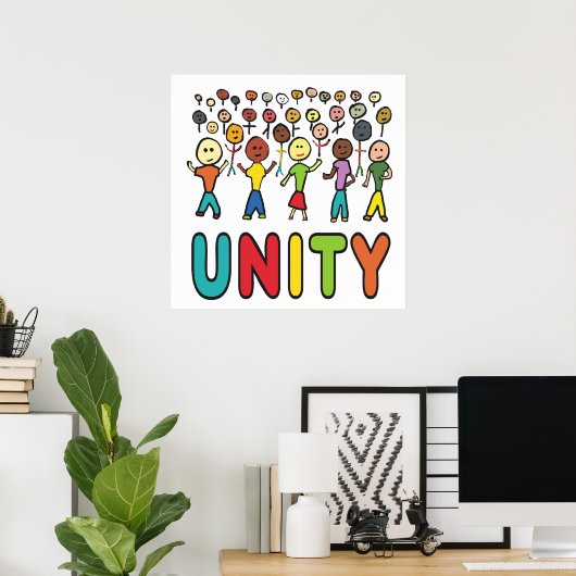 Poster Unité (Bureau à domicile)