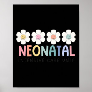 Poster Unité de soins intensifs néonatals Infirmière Nicu