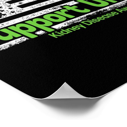 Poster Unité de soutien aux maladies Indicateur Sensibili (Coin)