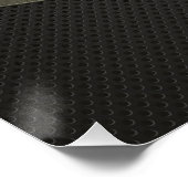 Poster Unité K-9 - Unité de police - Berger allemand (Coin)