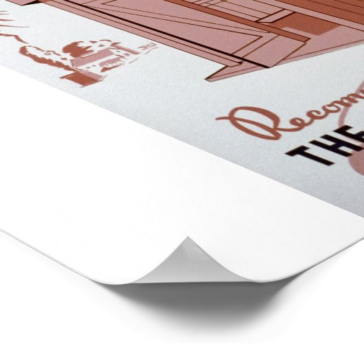 Poster Unité sanitaire (Coin)