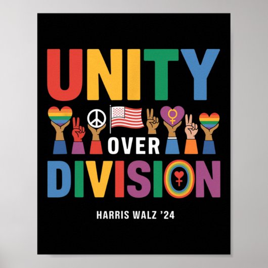 Poster Unité sur la division Pride Harris W 24 (Devant)
