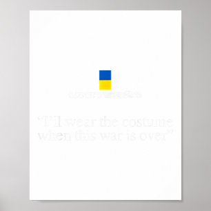 Poster United24 Ukraine Portera Le Costume Quand La Guerr